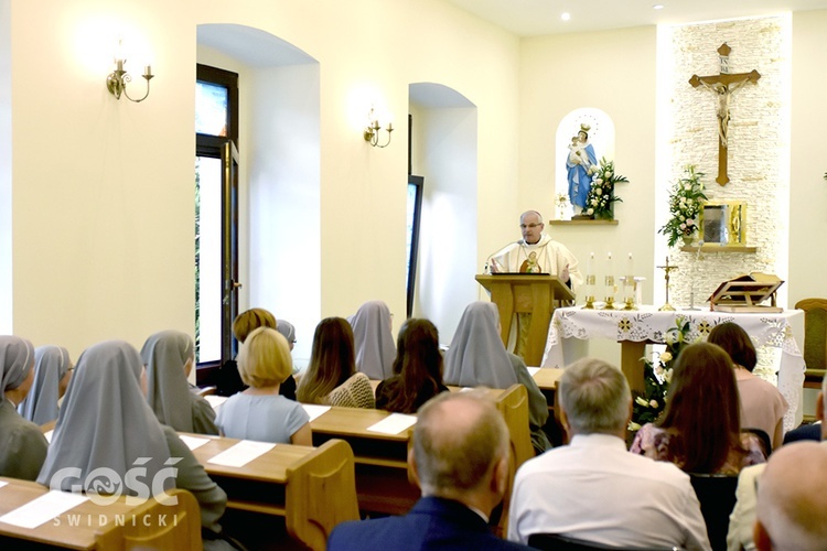 Poświęcenie kaplicy u sióstr prezentek