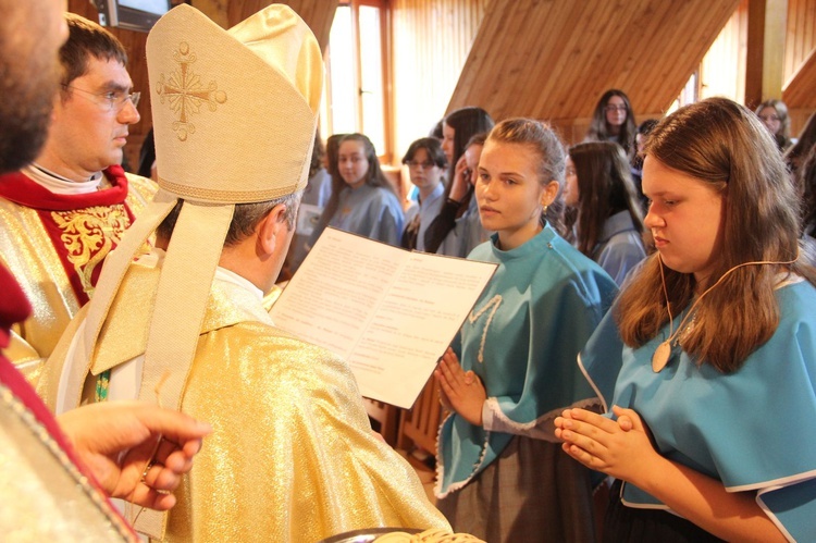 Ciężkowice. Błogosławieństwo nowych przewodniczek DSM