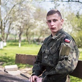 – Jestem dumny z tego,  że noszę mundur żołnierza – mówi Michał. 