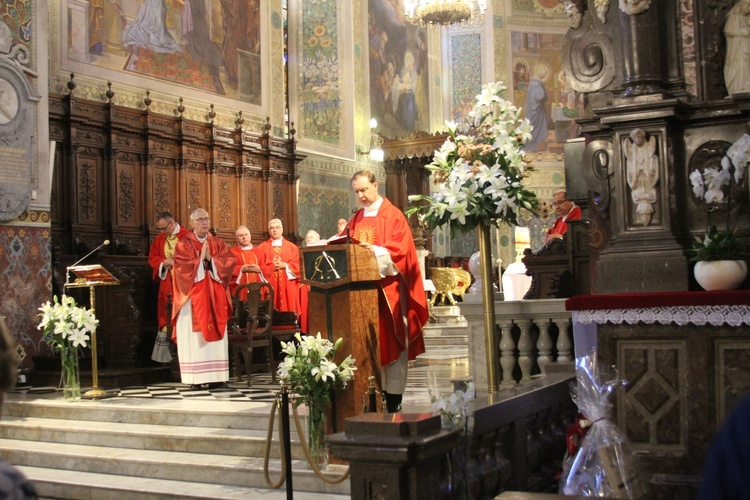 Płock. Msza św. w intencji papieża