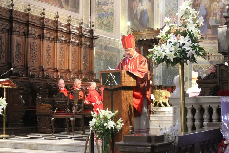 Płock. Msza św. w intencji papieża