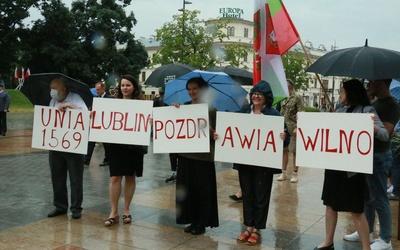 Lublin pozdrowił Wilno.