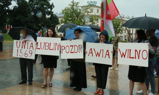 Lublin pozdrowił Wilno.