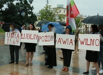 Lublin pozdrowił Wilno.