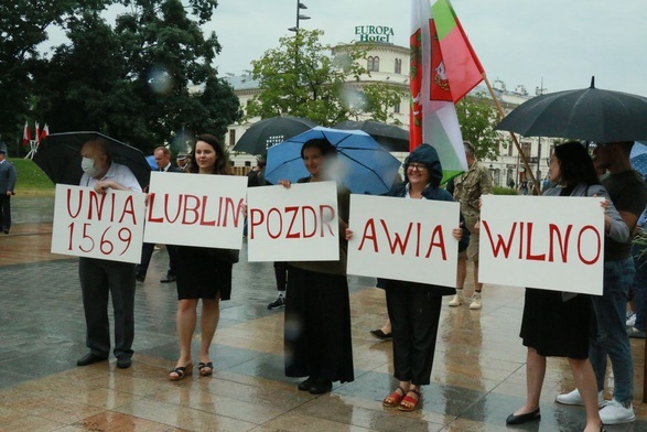 Lublin pozdrowił Wilno.