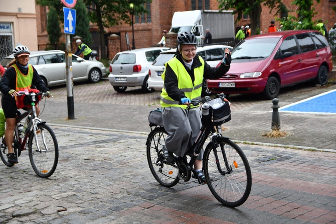 Rozpoczęcie Pielgrzymki Rowerowej na Jasną Górę