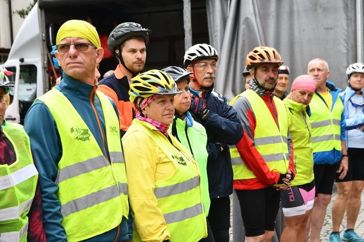 Rozpoczęcie Pielgrzymki Rowerowej na Jasną Górę