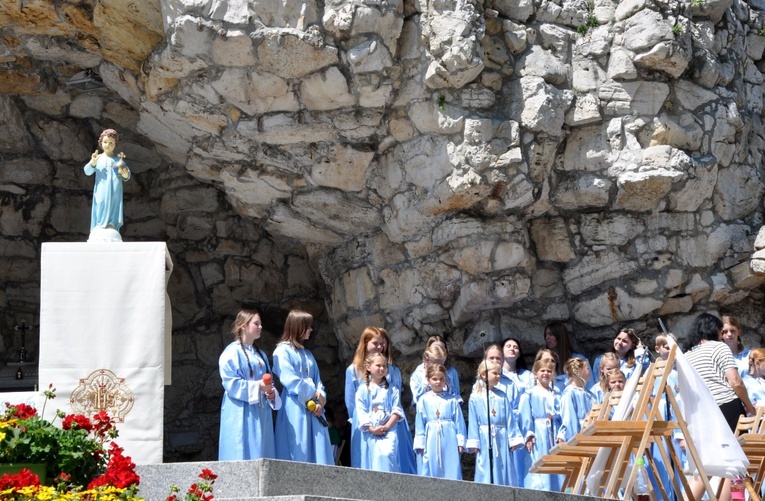 Pielgrzymka Dzieci na Górę Świętej Anny