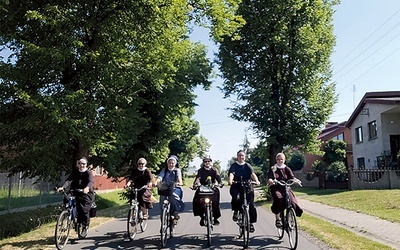 ▲	Pokonywane odcinki nie były bardzo długie, ok. 40 km dziennie.