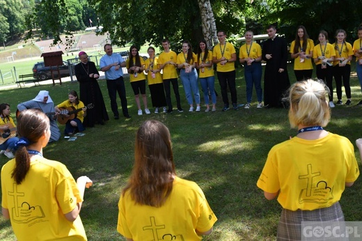 Długie k. Strzelec Krajeńskich. Obóz stypendystów Fundacji Dzieło Nowego Tysiąclecia