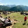 Turyści na Rusinowej Polanie.
29.07.2020 Tatry, Polska