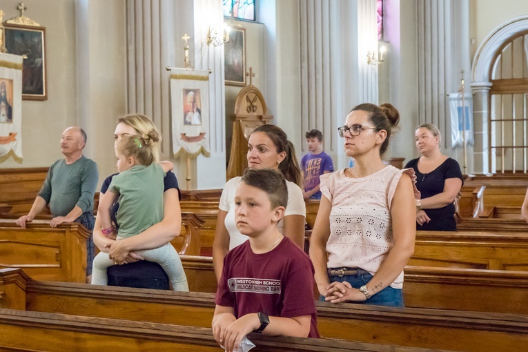 Rowerami z Borek do Luszowic