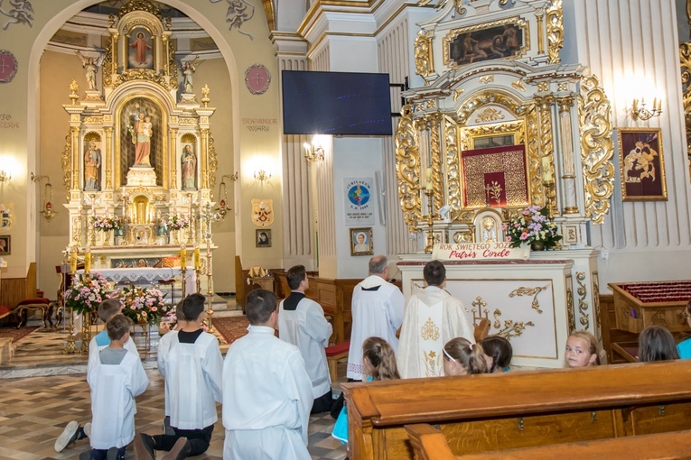 Rowerami z Borek do Luszowic