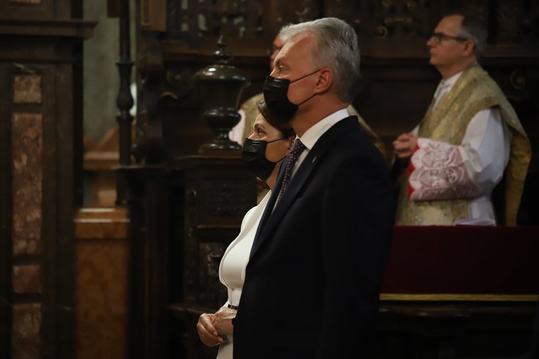 Prezydenci Polski i Litwy wzięli udział w jubileuszu dzwonu Zygmunt