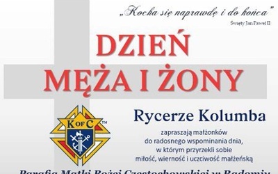 Plakat - zaproszenie do współnej modlitwy.