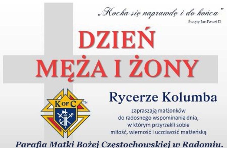 Plakat - zaproszenie do współnej modlitwy.