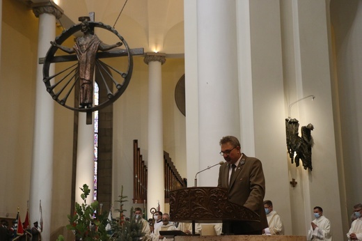 Katowice. Święto leśników w katedrze