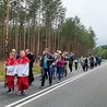 ▲	W drogę wyrusza zwykle około stu osób oraz orkiestra z Tworoga. W ubiegłym roku uczestników było nieco mniej.