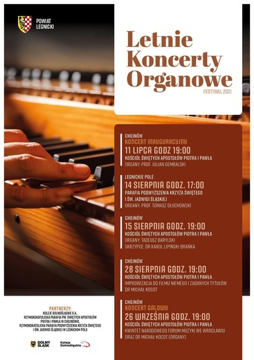 Chojnów. Ruszyły koncerty organowe