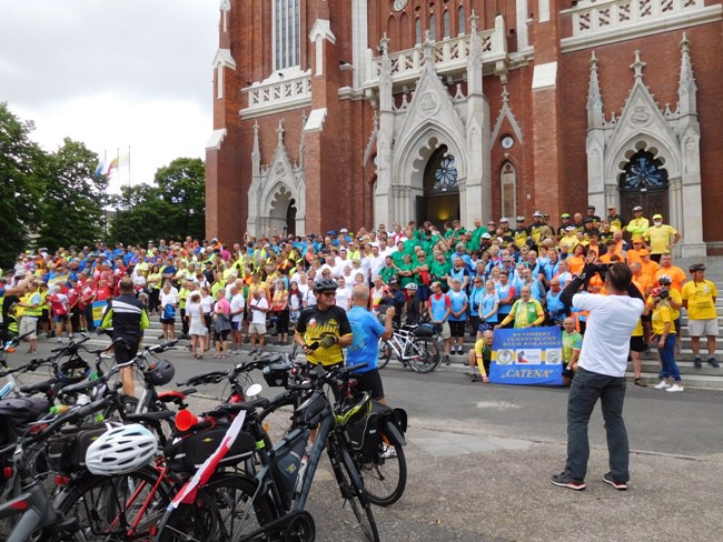 10. pielgrzymka rowerowa za Zwolenia na Jasną Górę