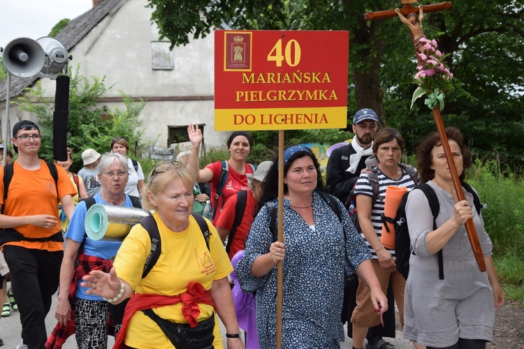 Piesza pielgrzymka mariańska do Lichenia