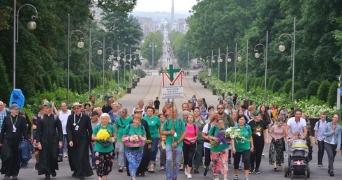 Pielgrzymka z Otynia dotarła na Jasną Górę