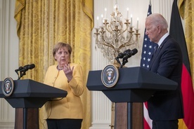 Biden: Różnimy się z Merkel ws. Nord Stream 2, ale będziemy współpracować