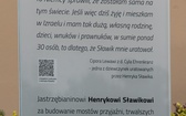 Henryk Sławik ma pomnik w Szerokiej