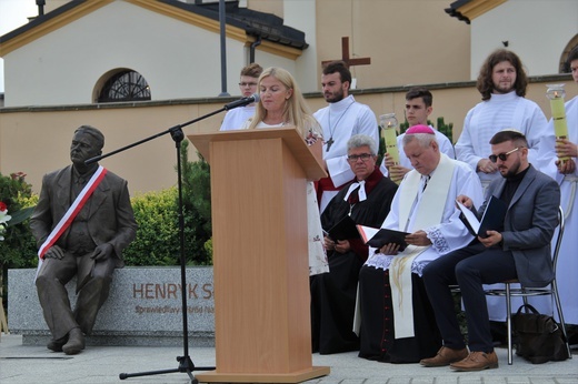 Henryk Sławik ma pomnik w Szerokiej