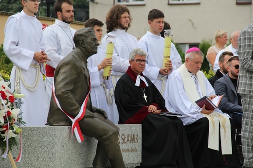 Henryk Sławik ma pomnik w Szerokiej