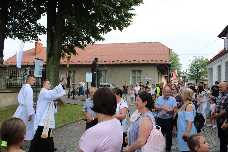 Pielgrzymka z Łąkty