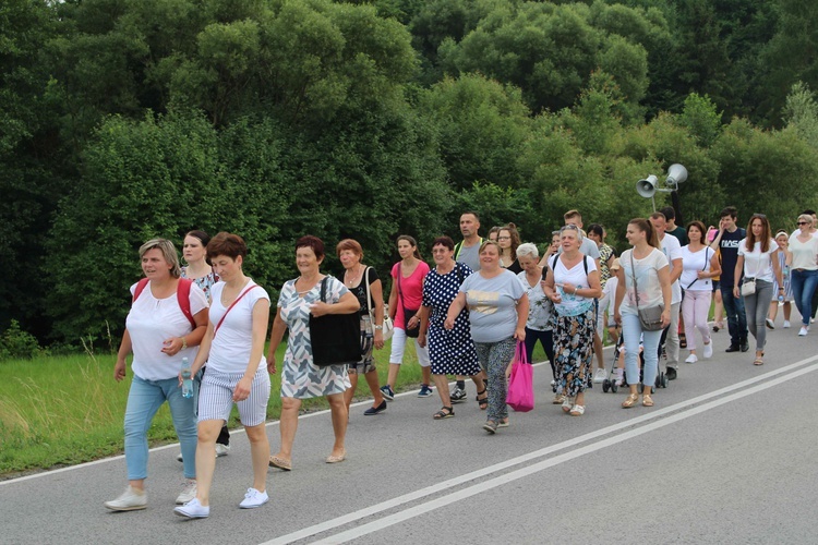 Pielgrzymka z Łąkty