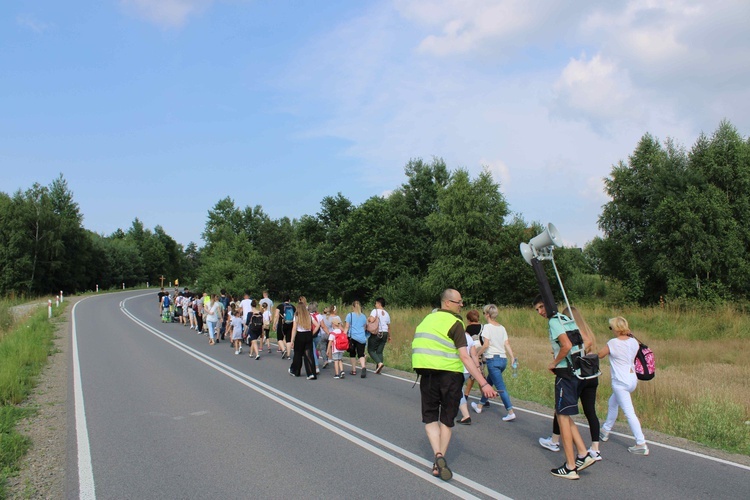 Pielgrzymka z Łąkty