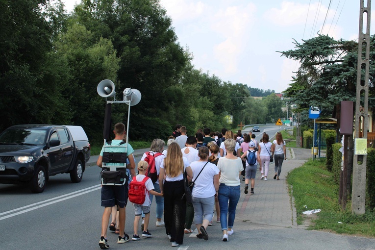 Pielgrzymka z Łąkty