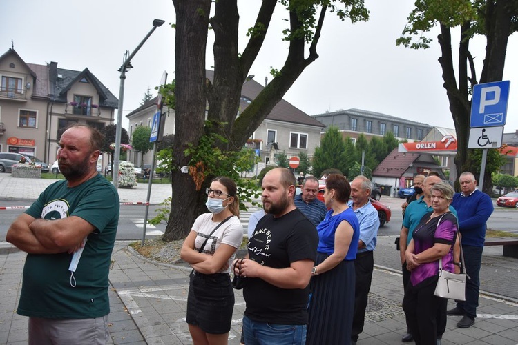 Punkt szczepień przeciwko covid-19 przy parafii w Czarnym Dunajcu