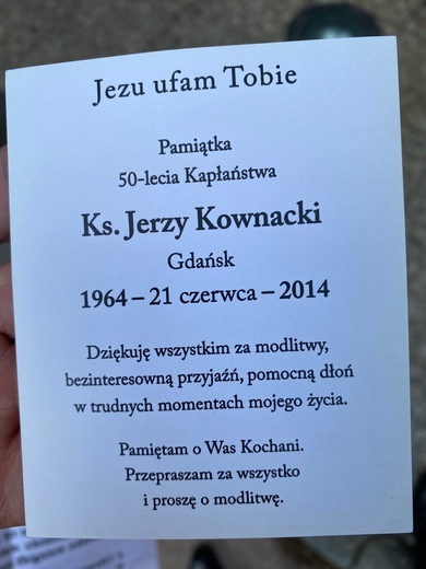 Uroczystości pogrzebowe ks. Jerzego Kownackiego