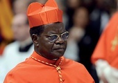 Kard. Laurent Monsengwo Pasinya był jedynym Afrykaninem w gronie dziewięciu kardynałów doradzających Franciszkowi w zarządzaniu Kościołem.