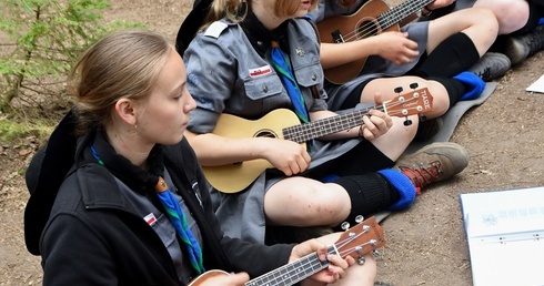 Obóz harcerzy z ZHR