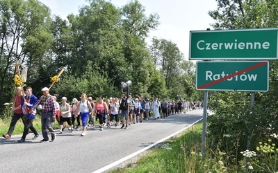 Górale w drodze na Jasną Górę 