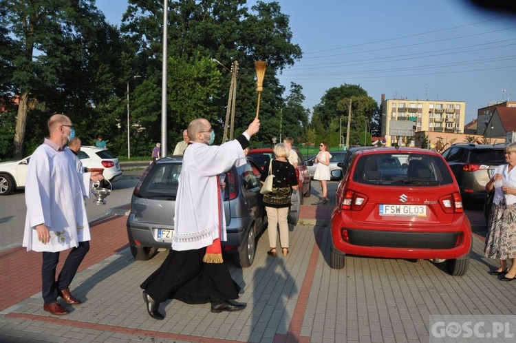 Błogosławieństwo kierowców w Babimoście