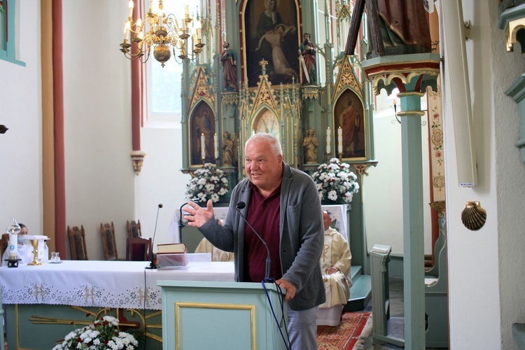 Poświęcenie muszli św. Jakuba w Jakubowicach