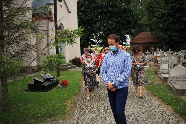 Poświęcenie muszli św. Jakuba w Jakubowicach