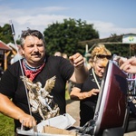 Parada motocyklowa i poświęcenie pojazdów w Marcinowicach