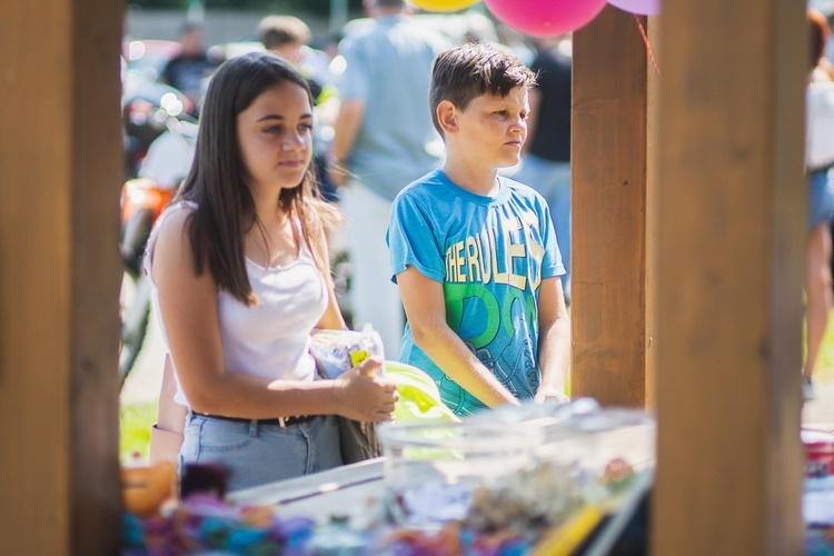 Parada motocyklowa i poświęcenie pojazdów w Marcinowicach