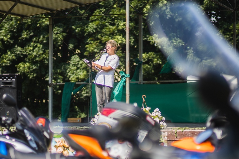 Parada motocyklowa i poświęcenie pojazdów w Marcinowicach