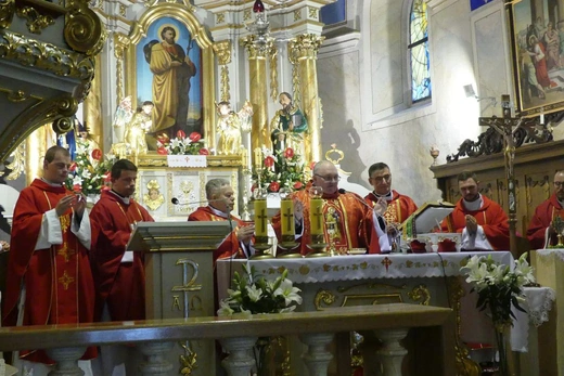 Jubileuszowy odpust ku czci św. Jakuba w Rzykach - 2021