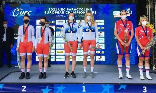 Dominika i Ewa na podium mistrzostw Europy.