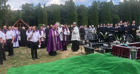 Pogrzeb ks. Kazimierza Klawczyńskiego w Lęborku