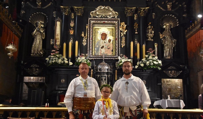 Częstochowa. Górale dotarli do Czarnej Madonny 