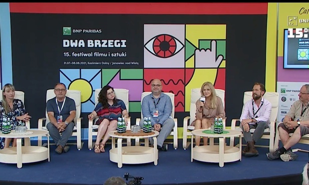 Konferencja prasowa na rozpoczęcie festiwalu.